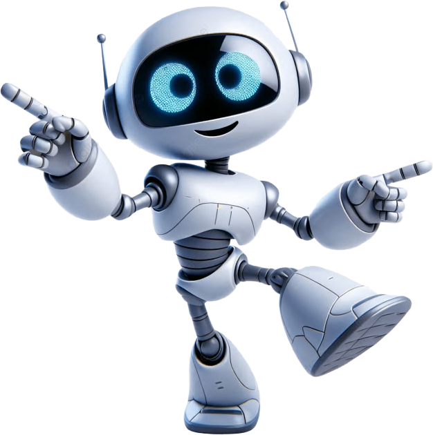 Study buddy robot cheering